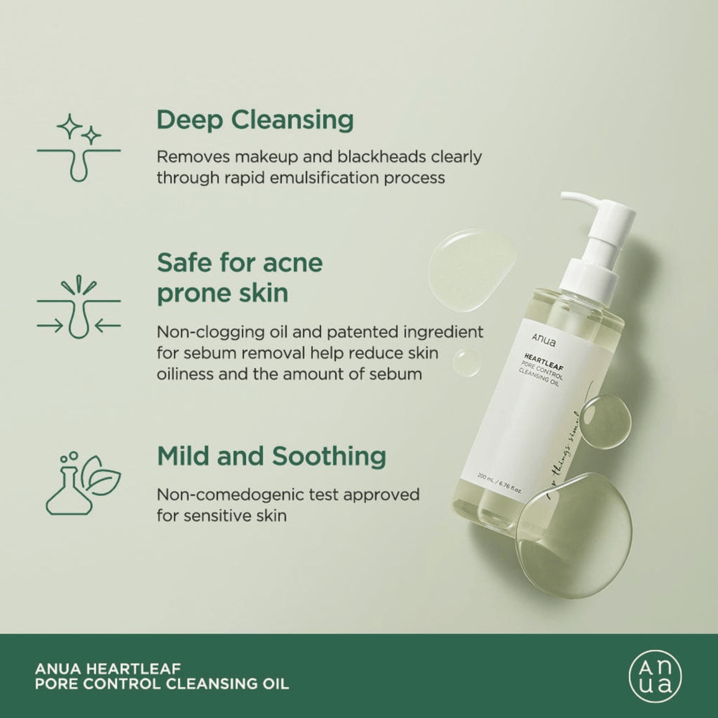 Anua - Heartleaf Pore Control Cleansing Oil 200ml