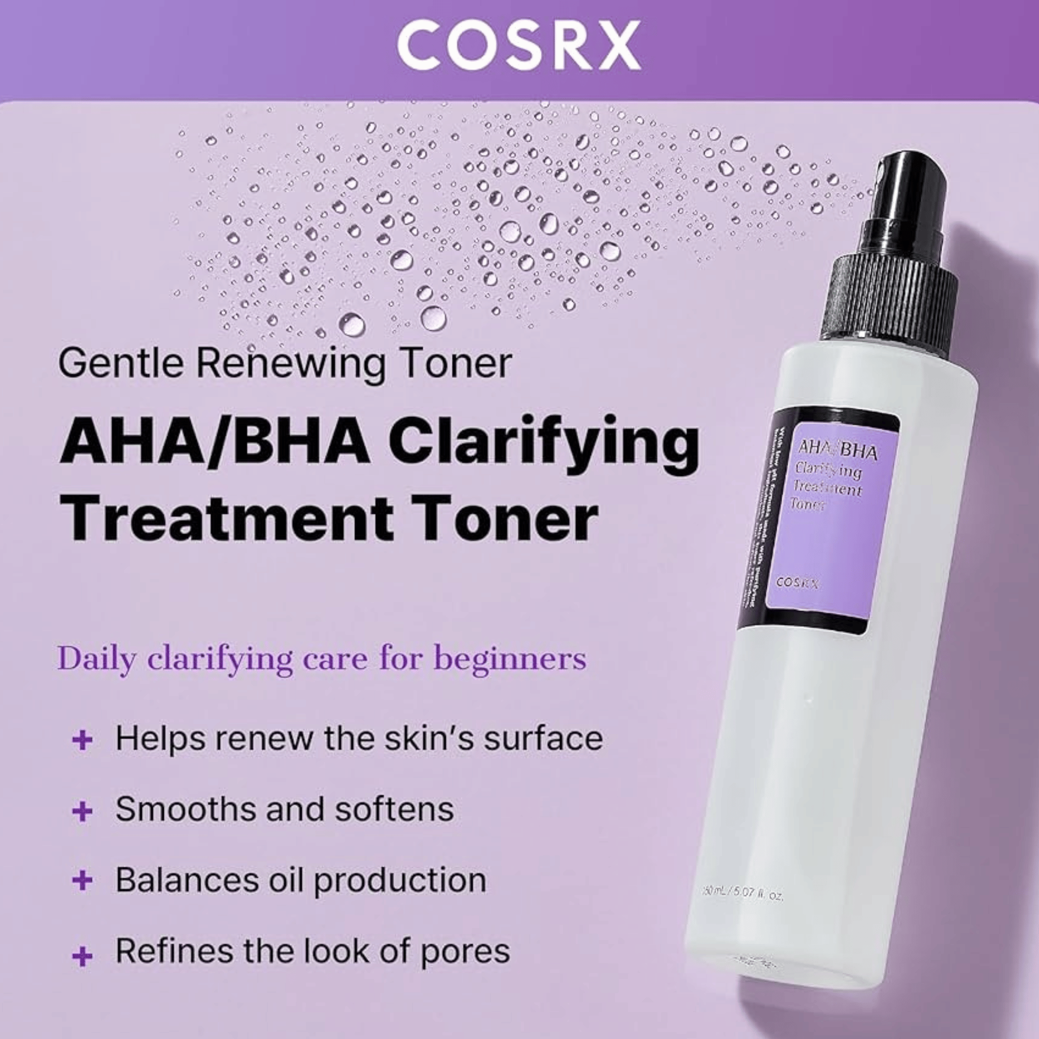 AHA/BHA Clarifying Treatment Toner - 150ml