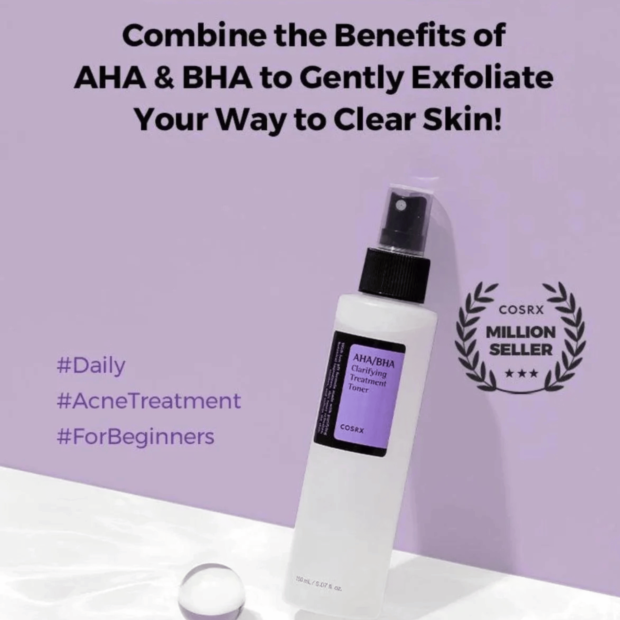 AHA/BHA Clarifying Treatment Toner - 150ml