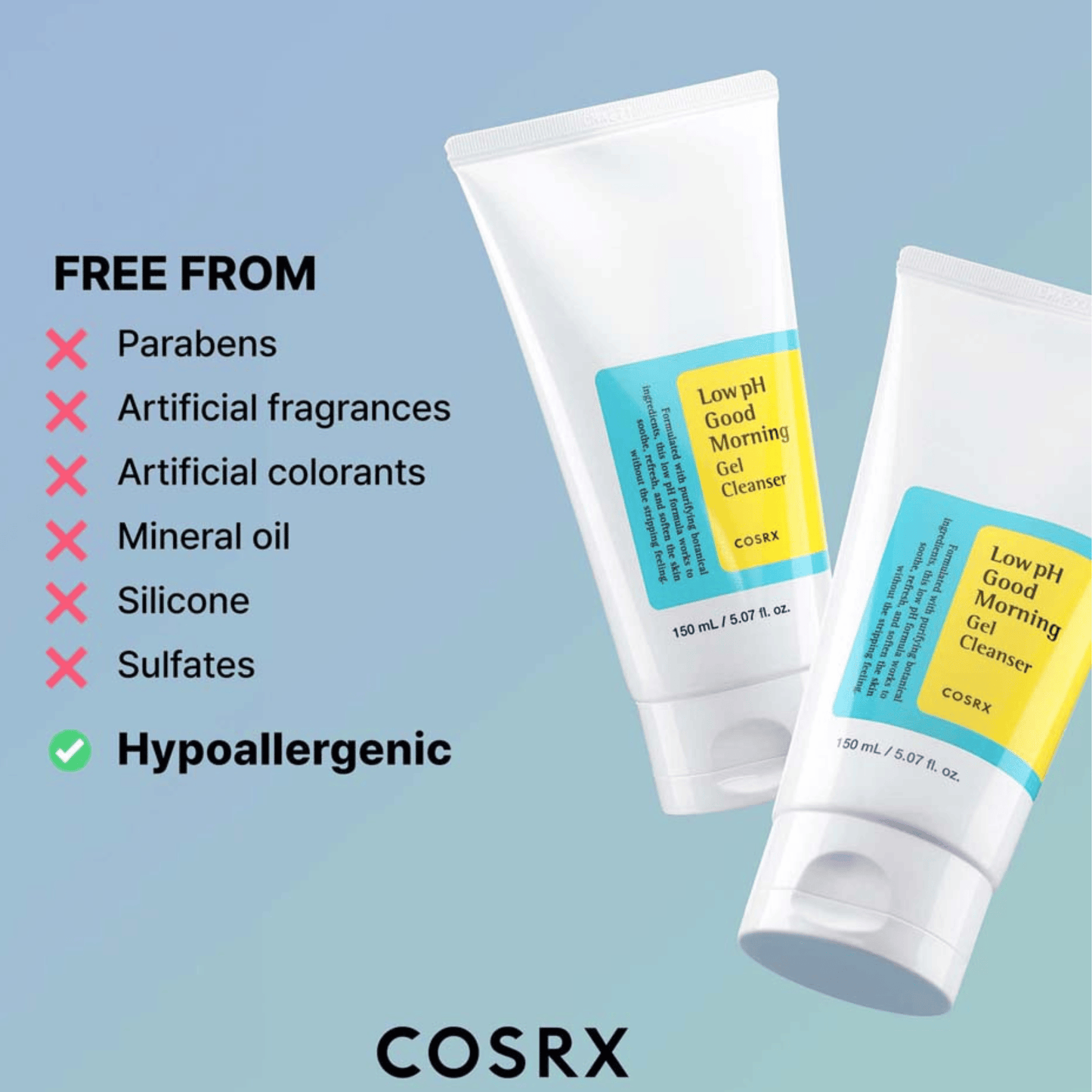 COSRX - Low Ph Good Morning Gel Cleanser 150 ml